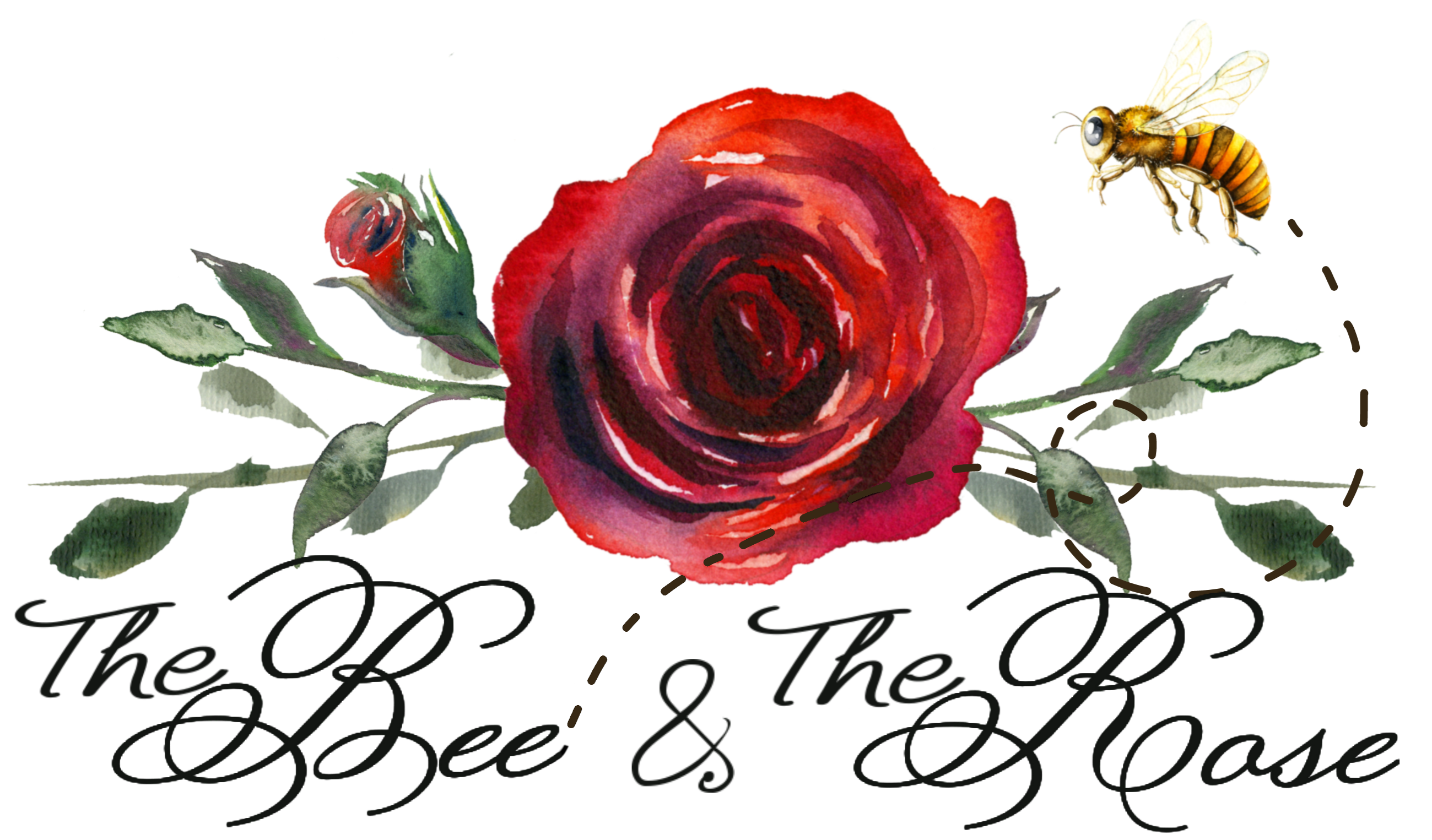 The Bee and The Rose Banner